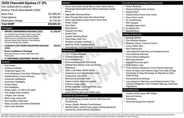 2020 Chevrolet Equinox LT