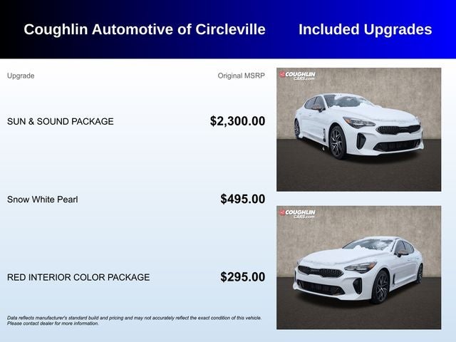 2023 Kia Stinger GT-Line
