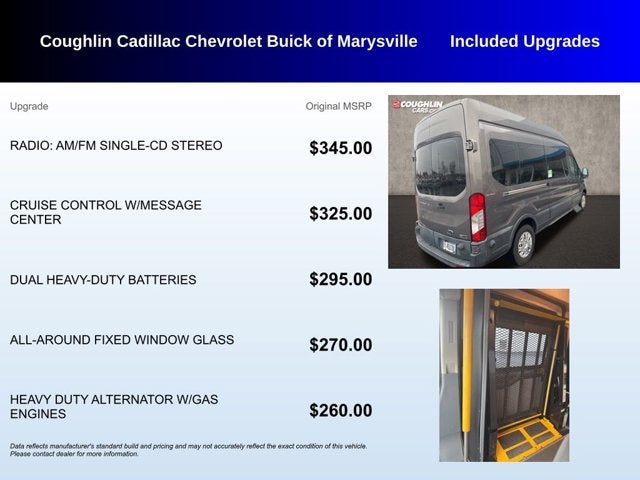 2015 Ford Transit Cargo Van Base