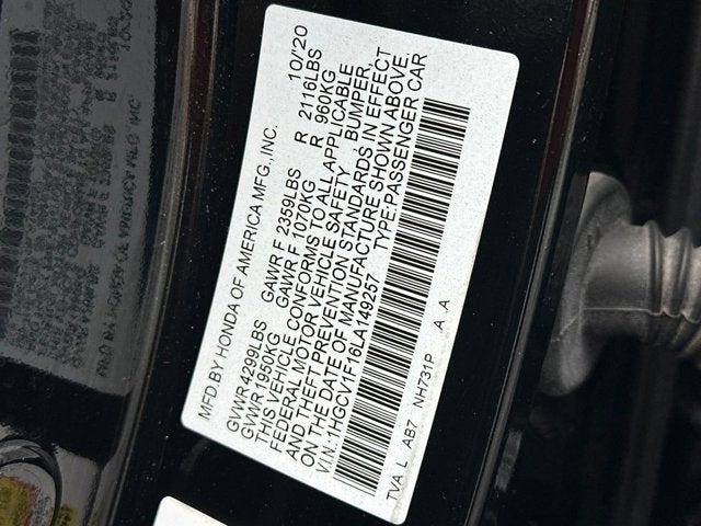 2020 Honda Accord Sedan LX