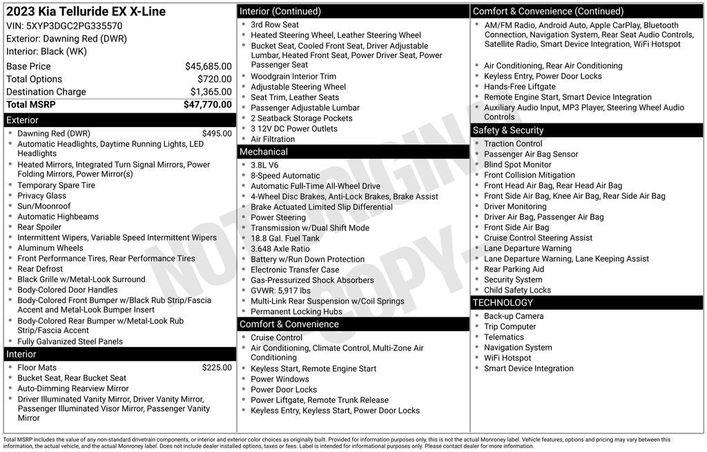 2023 Kia Telluride EX X-Line