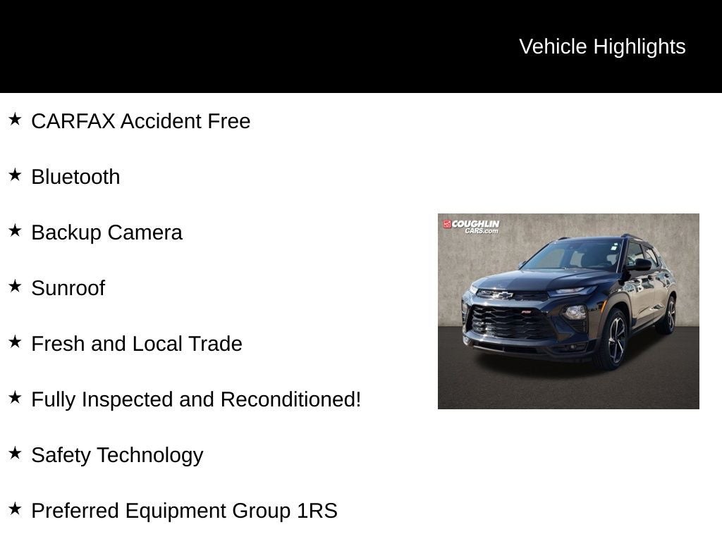 2021 Chevrolet TrailBlazer RS