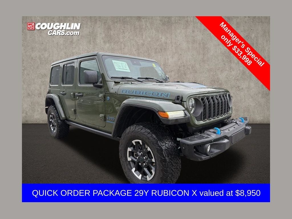 2024 Jeep Wrangler Rubicon X 4xe
