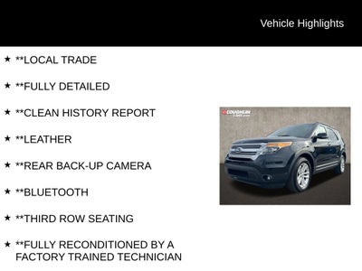 2013 Ford Explorer XLT