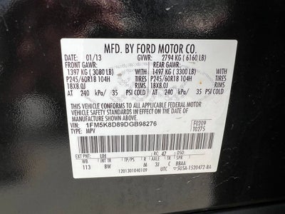 2013 Ford Explorer XLT