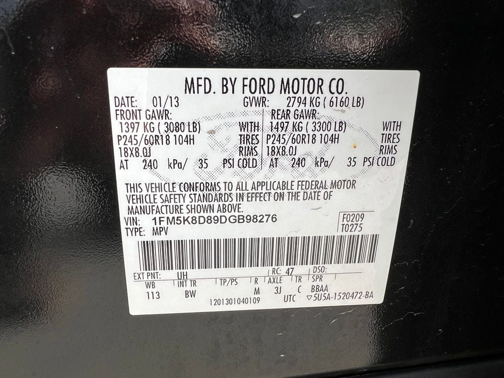 2013 Ford Explorer XLT