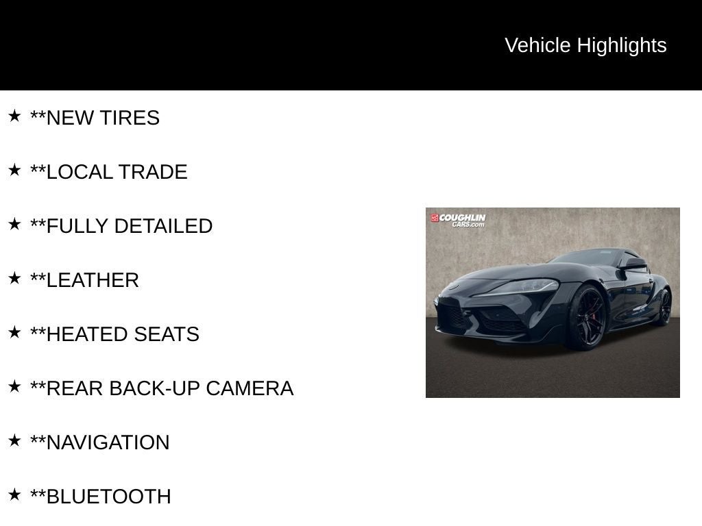 2021 Toyota Supra A91 Edition