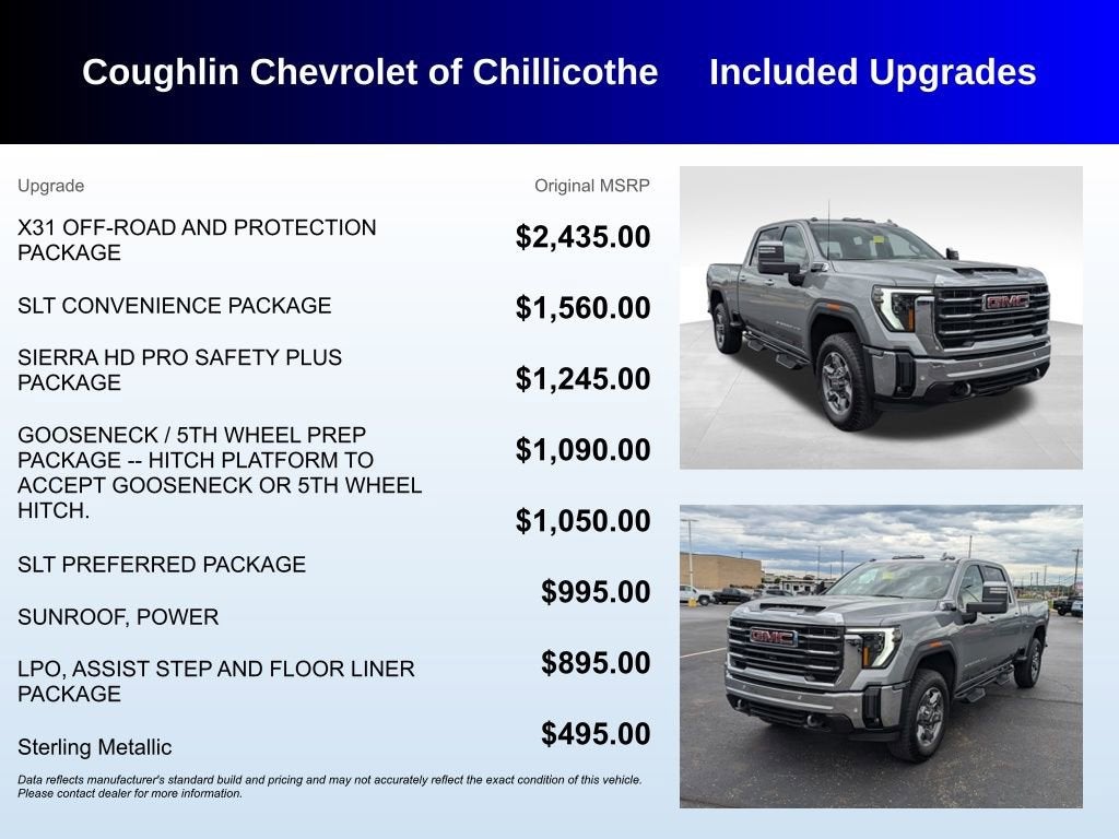 2025 GMC Sierra 2500 HD SLT