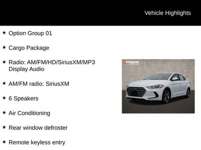 2018 Hyundai Elantra SEL