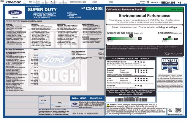 2021 Ford F-250SD Lariat