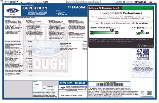 2024 Ford F-350SD King Ranch