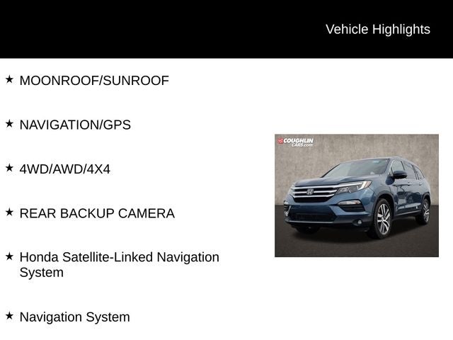 2018 Honda Pilot Elite