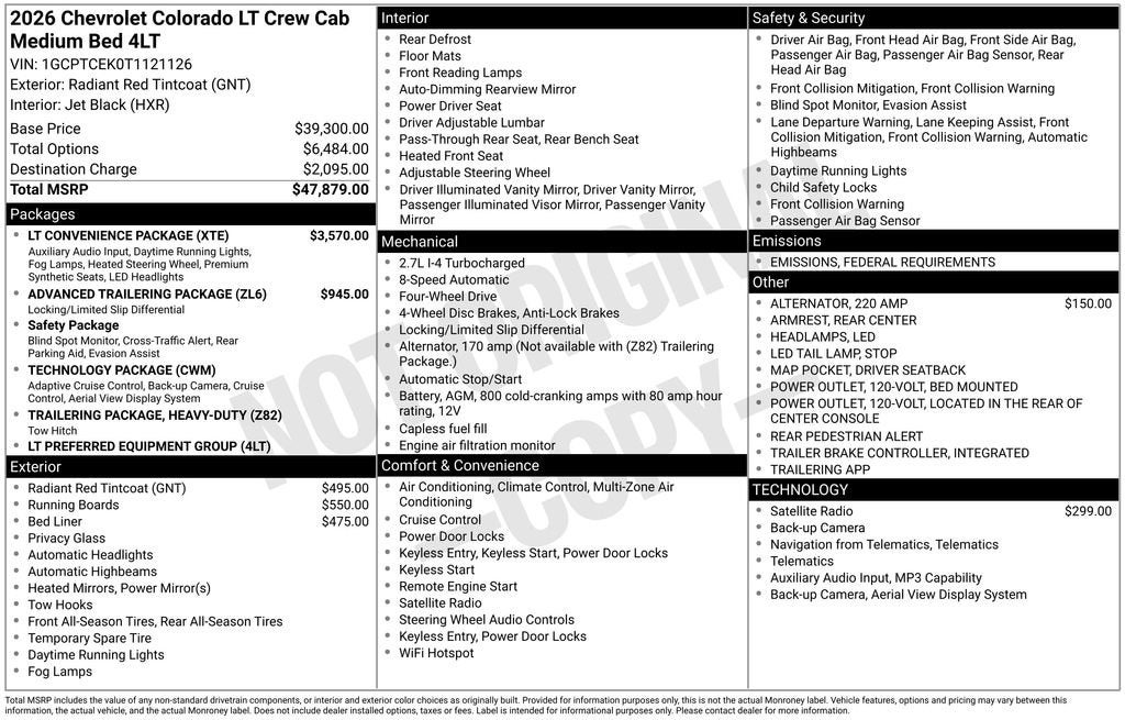 2026 Chevrolet Colorado LT