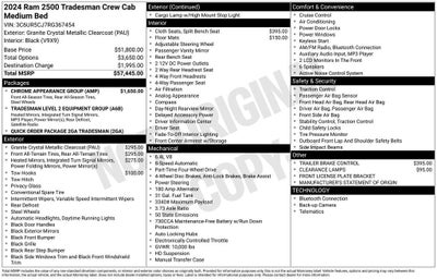 2024 RAM 2500 Tradesman