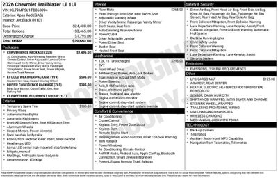 2026 Chevrolet Trailblazer LT