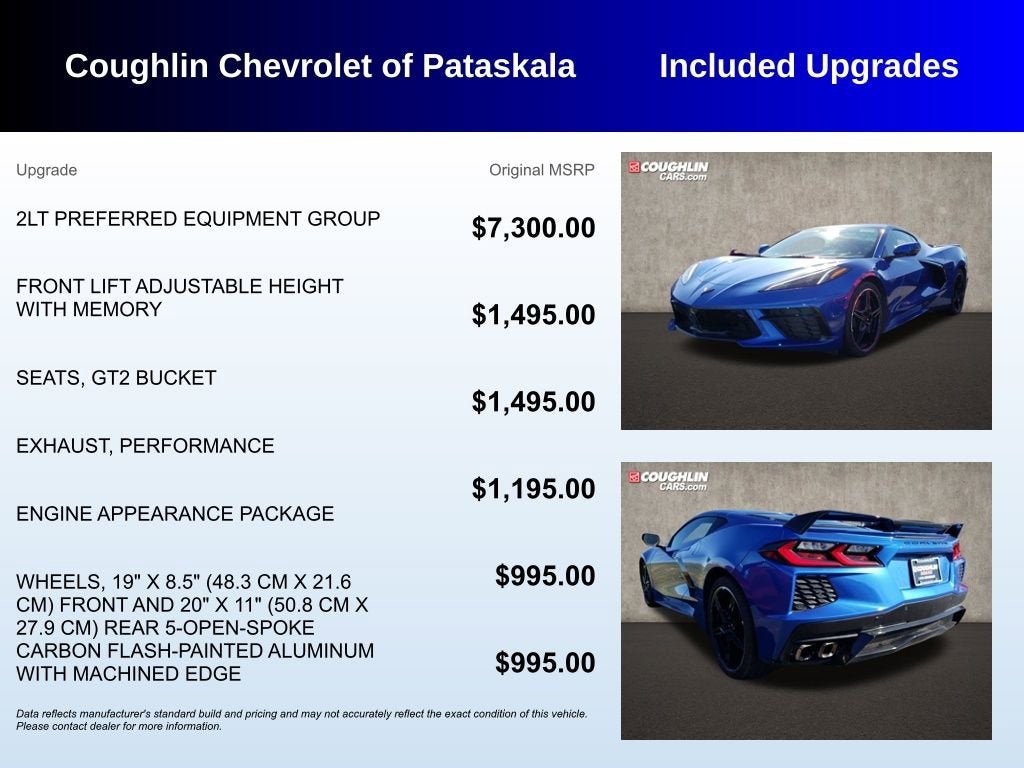 2020 Chevrolet Corvette Stingray 2LT