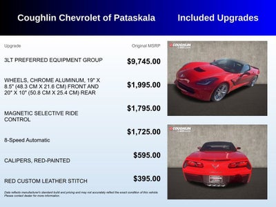 2016 Chevrolet Corvette Stingray Z51 3LT