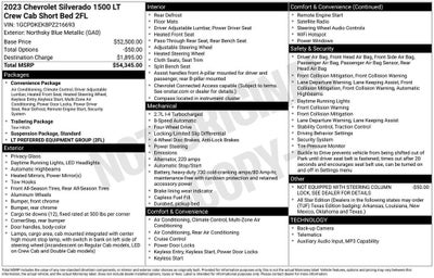 2023 Chevrolet Silverado 1500 LT (2FL)