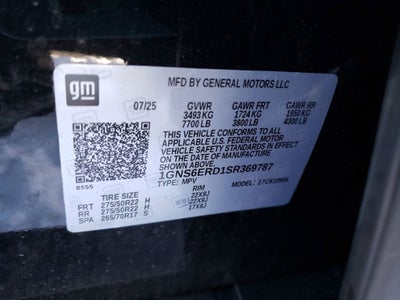 2025 Chevrolet Suburban RST