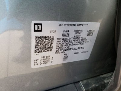 2025 Chevrolet Tahoe Premier