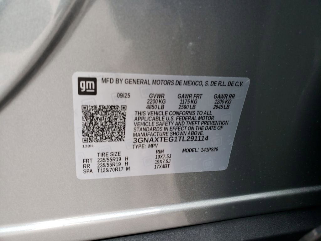 2026 Chevrolet Equinox RS