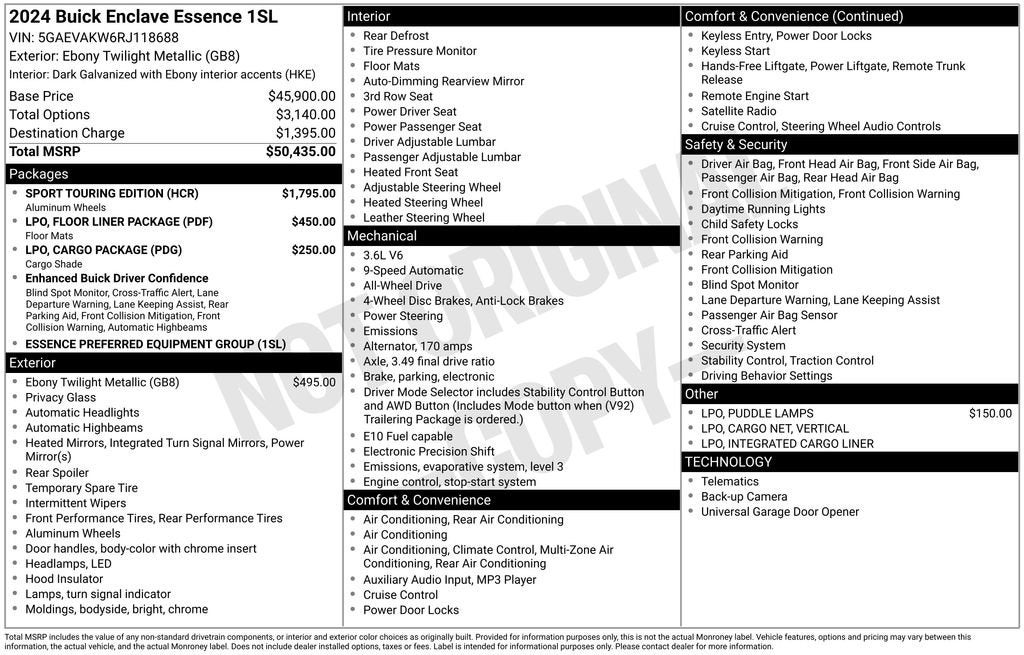 2024 Buick Enclave Essence