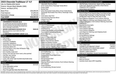 2023 Chevrolet Trailblazer LT