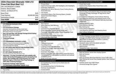 2026 Chevrolet Silverado 1500 LTZ