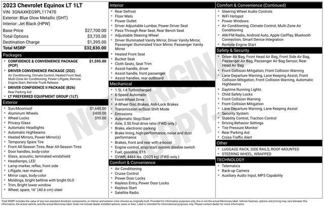 2023 Chevrolet Equinox LT