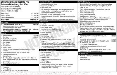 2025 GMC Sierra 2500 HD Pro