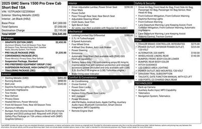 2025 GMC Sierra 1500 Pro