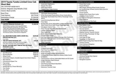 2019 Toyota Tundra 4WD SR5