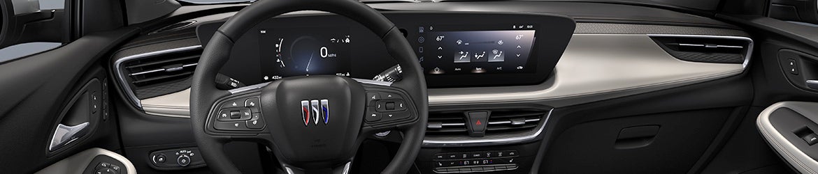 Interior of a Buick Encore GX in Circleville, OH